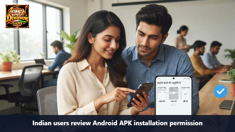 Indian users review Android APK installation permission