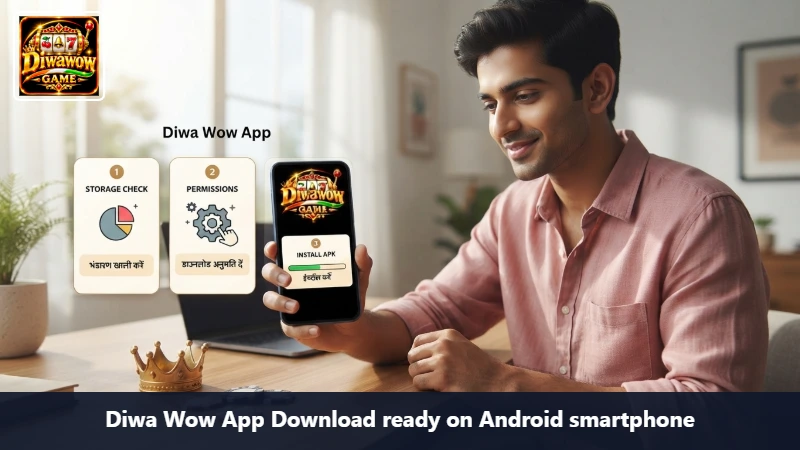 Diwa Wow App Download ready on Android smartphone