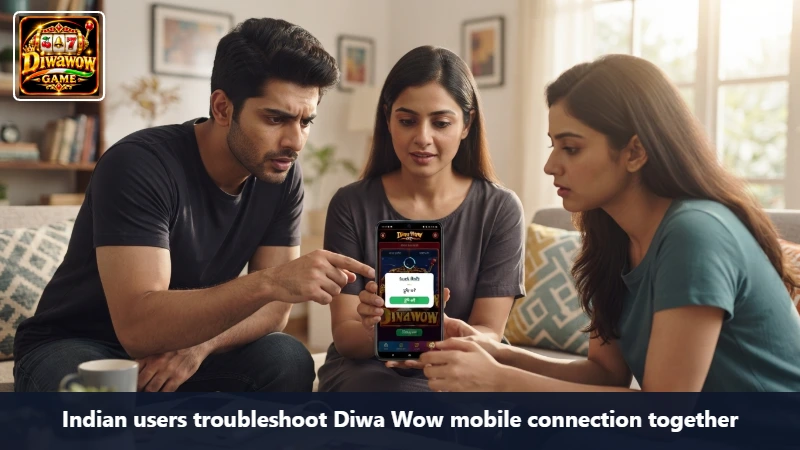 Indian users troubleshoot Diwa Wow mobile connection together